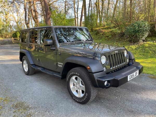 Jeep Wrangler Sport Unlimited SUV 4dr 3.6 V6 Petrol Auto 4WD