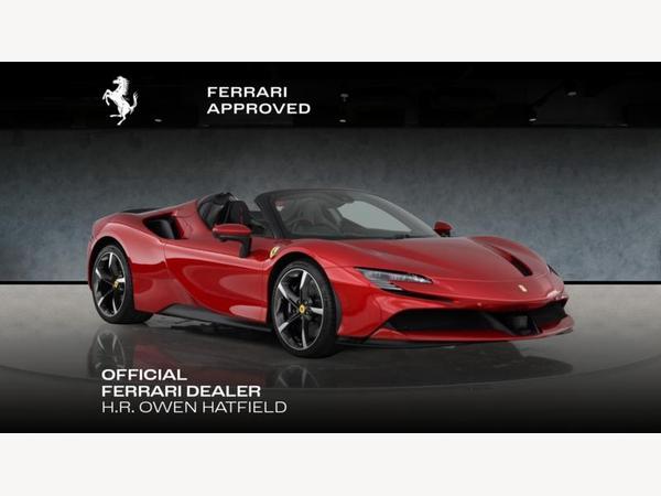 Ferrari SF90 Spider 4.0T V8 7.9kWh F1 DCT 4WD Euro 6 (s/s) 2dr