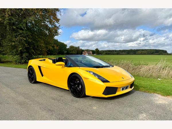 Lamborghini Gallardo 5.0 V10 Spyder EGear 4WD Euro 4 2dr