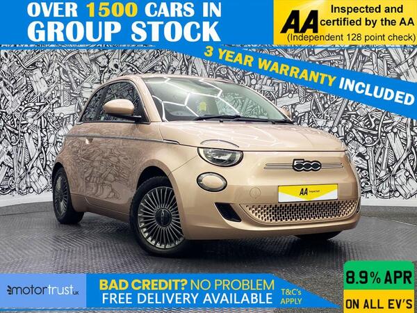 Fiat 500e 42kWh Icon Auto 3dr
