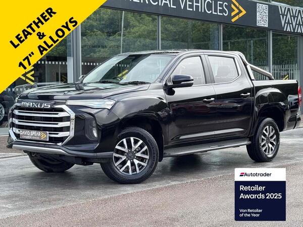 MAXUS T90EV 175ps Elite 88.5kWh RWD with 17" Alloys, Rev Cam, Leather & Apple Car Play 0.0 4dr Pickup Automatic Electric