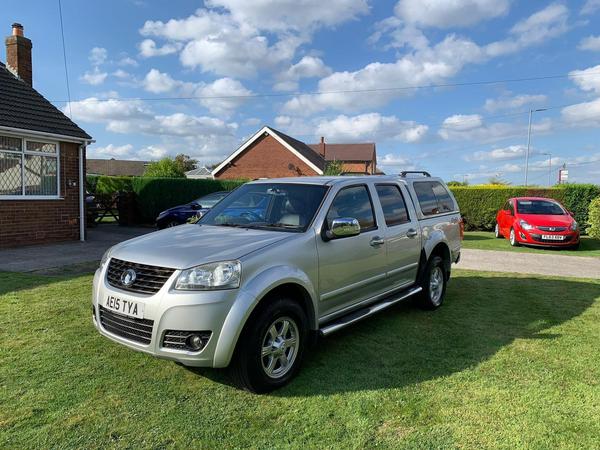 Great Wall Steed 2.0 TD SE Pickup 4dr Diesel Manual 4X4 (222 g/km, 141 bhp)