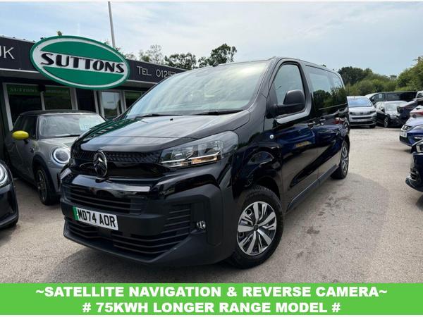 Citroen e-SpaceTourer 75kWh YOU! MPV 5dr Electric Auto MWB (7.4kW Charger) (136 ps) 9 SEATER ~ 75KWH LONGER RANGE