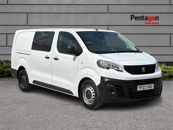 Peugeot Expert 2.0 Bluehdi 1200 Professional Premium Plus Long Crew Van Double Cab 6dr Diesel Manual Lwb Euro 6 (s/s) (6 Seat) (145 Ps)