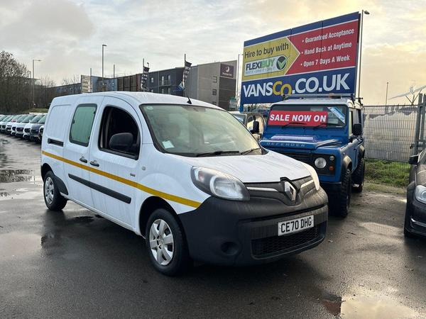 Renault Kangoo Maxi ZE LL21 33kWh Business Crew Van Auto 4dr (i)