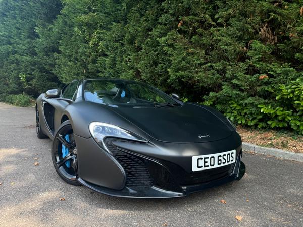 McLaren 650S 3.8T V8 Spider SSG Euro 5 2dr