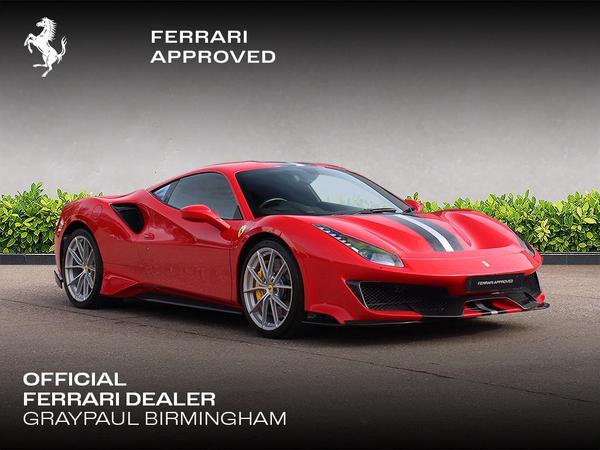 Ferrari 488 Pista 3.9T V8 F1 DCT Euro 6 (s/s) 2dr