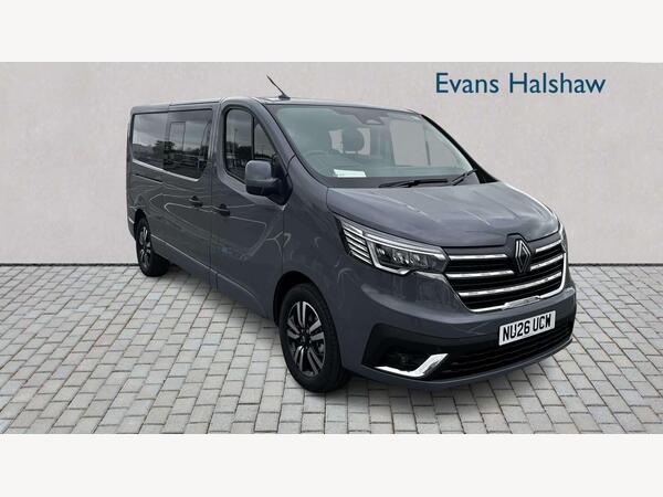 Renault Trafic Crew Van LL30 Blue dCi 150 Extra Sport MY24