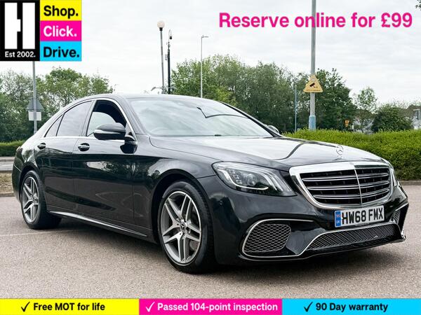 Mercedes-Benz S Class 2.9 S350d AMG Line G-Tronic+ Euro 6 (s/s) 4dr