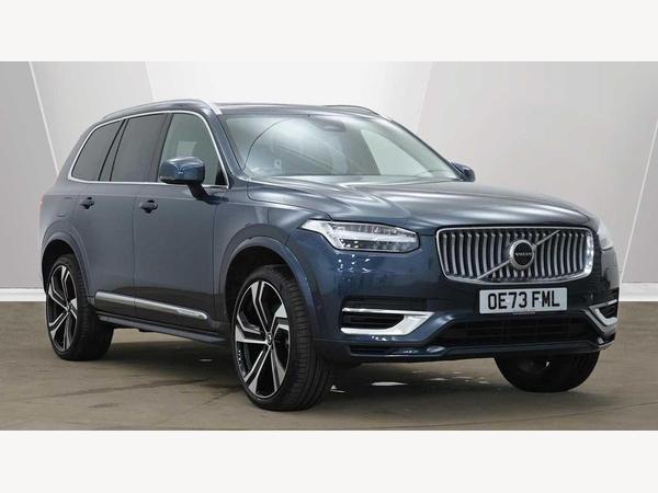Volvo XC90 2.0h T8 Recharge 18.8kWh Ultimate Bright Auto 4WD Euro 6 (s/s) 5dr