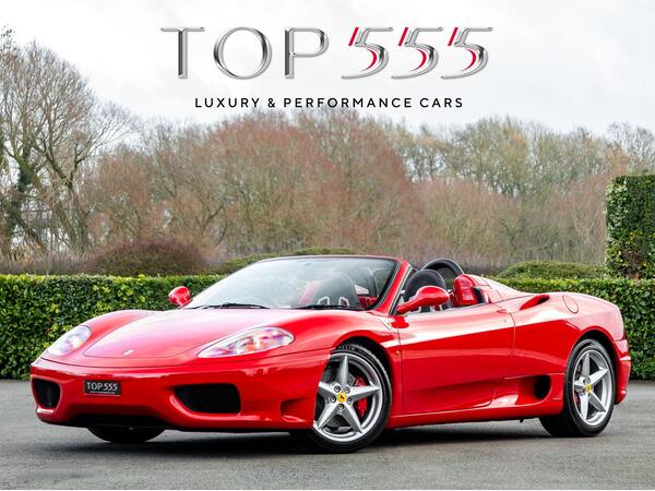 Ferrari 360 3.6 Spider F1 DCT 2dr