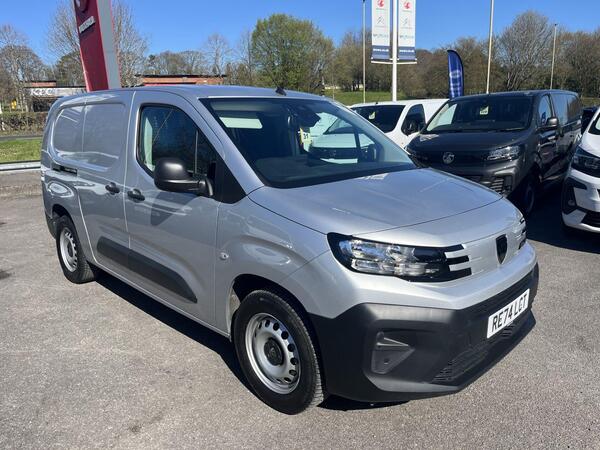 Peugeot Partner 1.5 BlueHDi 850 Professional Long Crew Van Double Cab 6dr Diesel Manual LWB Euro 6 (s/s) (100 ps)