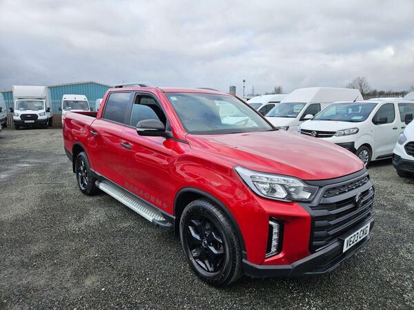 SsangYong Musso SARACEN AUTO 4X4 D-CAB PICKUP 35K ULEZ FREE ZONE NO VAT