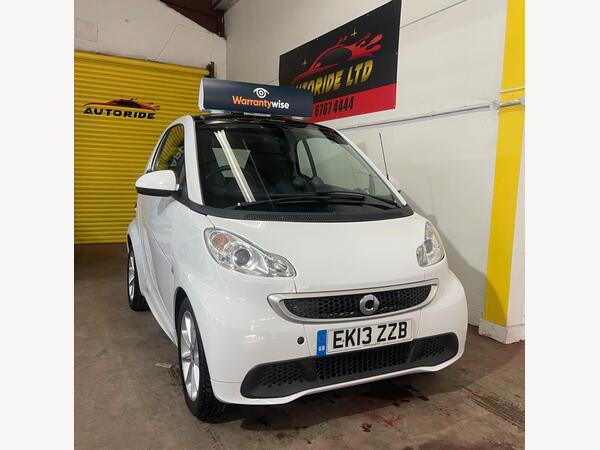 Smart fortwo 1.0 MHD Passion SoftTouch Euro 5 (s/s) 2dr