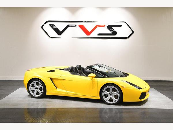 Lamborghini Gallardo 5.0 V10 Spyder EGear 4WD Euro 4 2dr