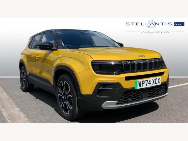 Jeep Avenger 54kWh e-Summit Auto 5dr