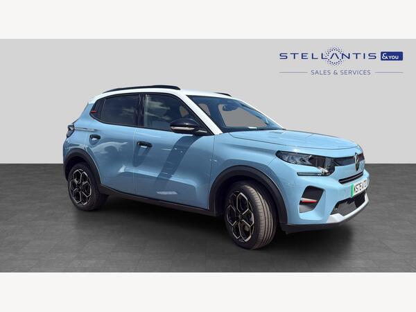 Citroen e-C3 Standard Range 44kWh MAX Auto 5dr (7.4kW Charger)