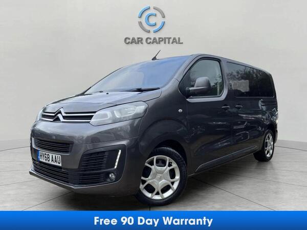 Citroen SpaceTourer 2.0 BlueHDi Feel M MPV 5dr Diesel EAT8 MWB Euro 6 (s/s) (180 ps) WARRANTY+FINANCE+PARK SENSORS+MOT