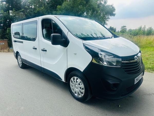 Vauxhall Vivaro 1.6 CDTi 2900 L2 H1 Euro 6 (s/s) 5dr (9 Seat)