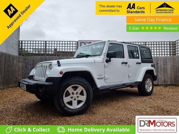 Jeep Wrangler 2.8 CRD Sahara Auto 4WD Euro 5 4dr