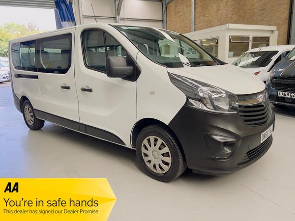 Vauxhall Vivaro 1.6 CDTi 2900 L2 H1 Euro 6 (s/s) 5dr (9 Seat)