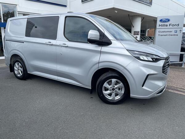 Ford Transit Custom 2.0 300 EcoBlue Limited Crew Van Double Cab 5dr Diesel Manual L1 H1 Euro 6 (s/s) (150 ps)
