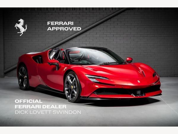 Ferrari SF90 Spider 4.0T V8 7.9kWh F1 DCT 4WD Euro 6 (s/s) 2dr