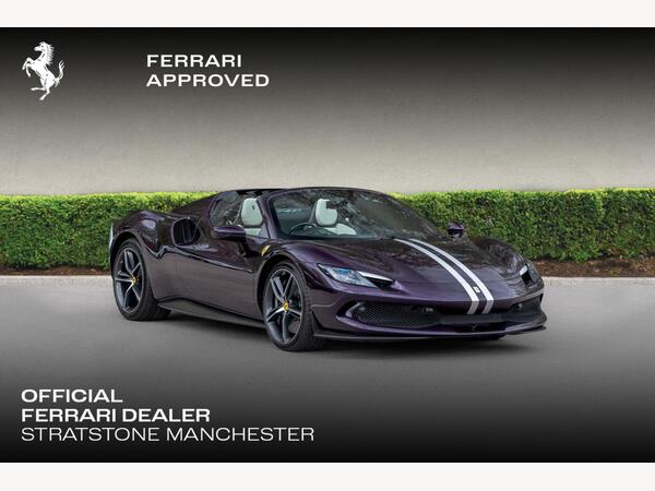 Ferrari 296 GTS 3.0T V6 7.45kWh Spider F1 DCT Euro 6 (s/s) 2dr