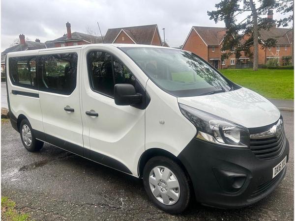 Vauxhall Vivaro 1.6 CDTi 2900 BiTurbo ecoFLEX Combi Van Double Cab 5dr Diesel Manual L2 H1 Euro 6 (s/s) (9 Seat) (125 ps)