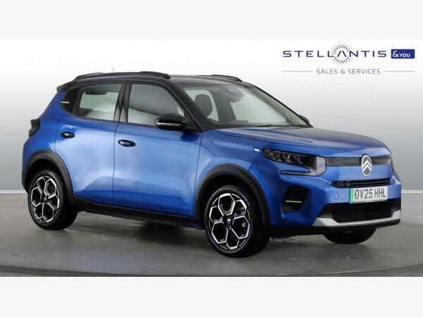 Citroen e-C3 Standard Range 44kWh PLUS Auto 5dr (7.4kW Charger)