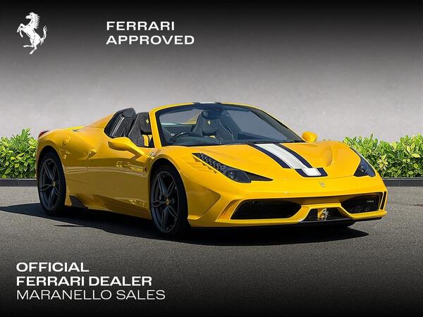 Ferrari 458 4.5 Speciale A Spider F1 DCT Euro 5 2dr