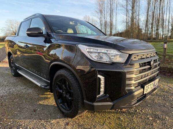 SsangYong Musso 2.2D Saracen Pickup Double Cab 4dr Diesel Auto 4WD Euro 6 (181 ps)