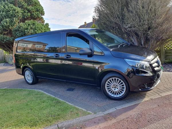 Mercedes-Benz Vito 2.0 116 CDI Premium Crew Van G-Tronic RWD L3 Euro 6 (s/s) 5dr (XLWB)
