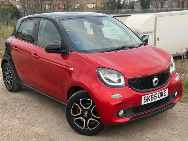 Smart forfour 1.0 Prime (Premium Plus) Twinamic Euro 6 (s/s) 5dr