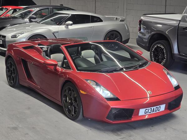 Lamborghini Gallardo 5.0 V10 Spyder EGear 4WD Euro 4 2dr