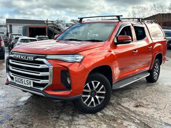 MAXUS T90EV 88.5kWh Elite Pickup Double Cab 4dr Electric Auto RWD (177 ps)+2 KEYS+1 OWNER+CLIMATE+PARK CONTROL+LEATHER SEATS+REVERSE CAMERA+MEDIA+BLUETOOTH+APPS+U