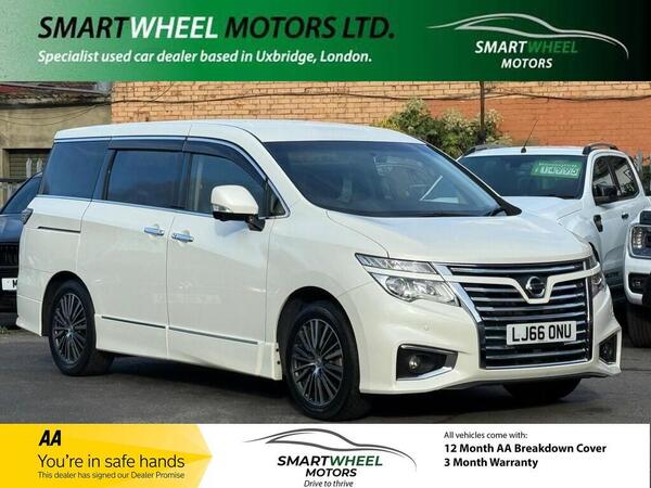 Nissan Elgrand ELGRAND HIGHWAY STAR S 4WD EURO 6 2.5 5dr