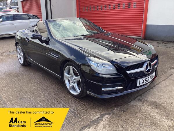 Mercedes-Benz SLK 1.8 SLK200 BlueEfficiency AMG Sport G-Tronic+ Euro 5 (s/s) 2dr
