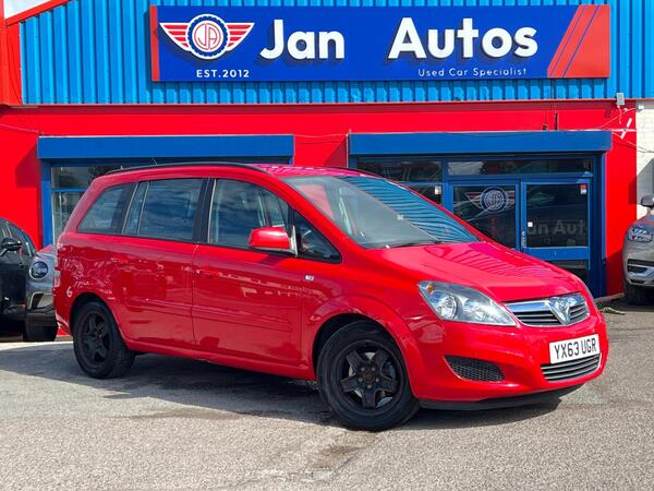 Vauxhall Zafira 1.6 16V Exclusiv Euro 5 5dr (SNav)