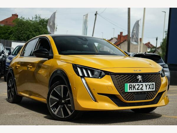 Peugeot E-208 50kWh GT Premium Auto 5dr (7kW Charger)