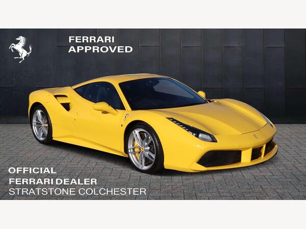 Ferrari 488 3.9T V8 GTB F1 DCT Euro 6 (s/s) 2dr