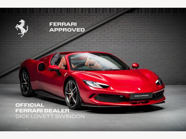 Ferrari 296 GTS 3.0T V6 7.45kWh Spider F1 DCT Euro 6 (s/s) 2dr