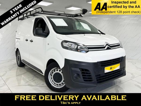 Citroen Dispatch **REAR SHELVING FITTED! (REMOVABLE)**1.5 XS 1000 ENTERPRISE BLUEHDI S/S 101 BHP 1 OWNER!