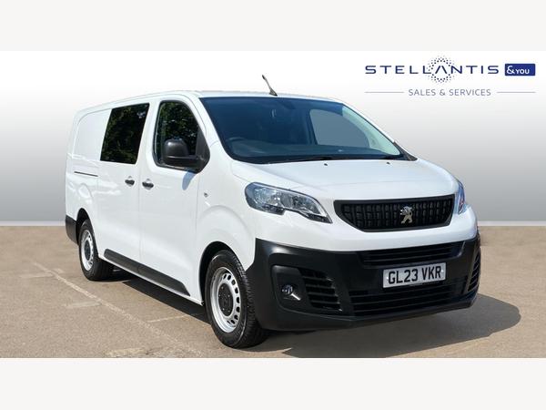 Peugeot Expert 2.0 BlueHDi 1200 Professional Premium + Long Crew Van Double Cab 6dr Diesel Manual LWB Euro 6 (s/s) (6 Seat) (145 ps)