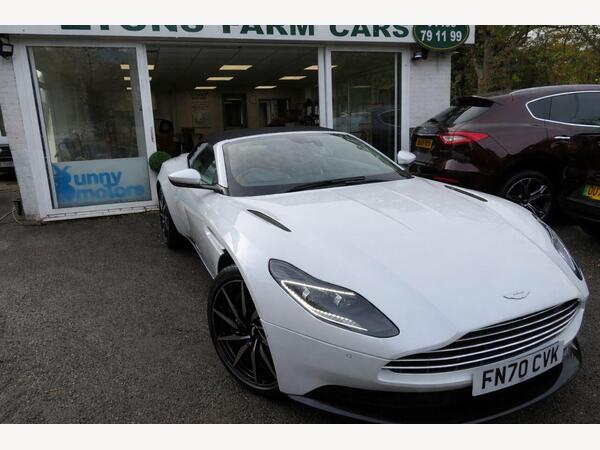 Aston Martin DB11 4.0 V8 Volante Auto Euro 6 (s/s) 2dr