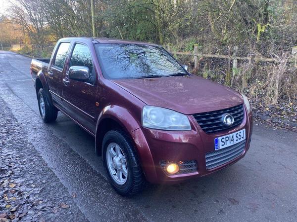 Great Wall Steed 2.0 TD S Pickup 4dr Diesel Manual 4X4 (220 g/km, 141 bhp) 2 KEYS + VERY NICE TRUCK