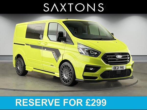 Ford Transit Custom 2.0 320 EcoBlue Limited Crew Van Double Cab 5dr Diesel Auto L1 H1 Euro 6 (s/s) (185 ps)