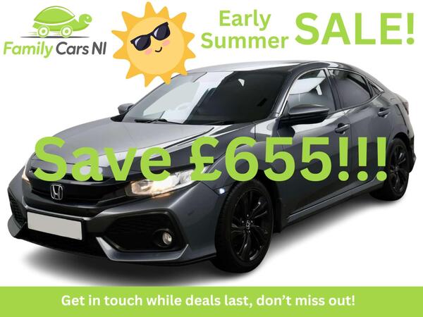 Honda Civic 1.0 VTEC Turbo SR Euro 6 (s/s) 5dr
