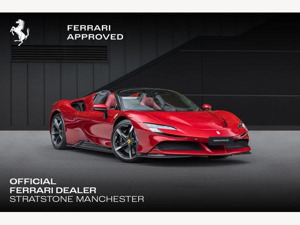 Ferrari SF90 Spider 4.0T V8 7.9kWh F1 DCT 4WD Euro 6 (s/s) 2dr