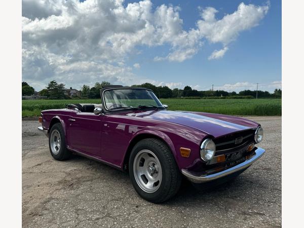 Triumph TR6 Petrol Injection (PI) & BMIHT Heritage certificate
